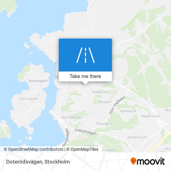 Doterödsvägen map