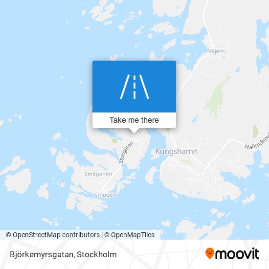 Björkemyrsgatan map