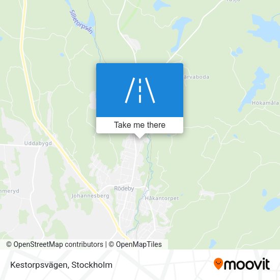 Kestorpsvägen map
