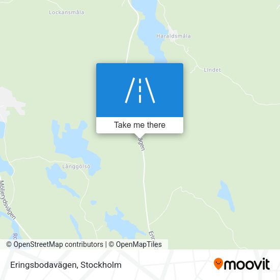 Eringsbodavägen map