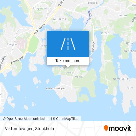 Viktomtavägen map