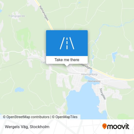 Wergels Väg map