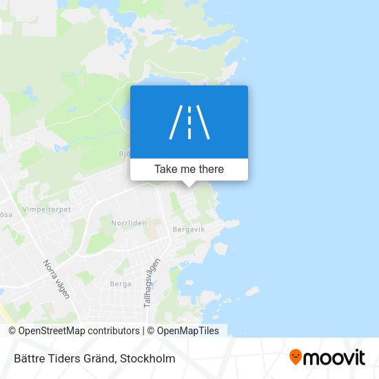 Bättre Tiders Gränd map