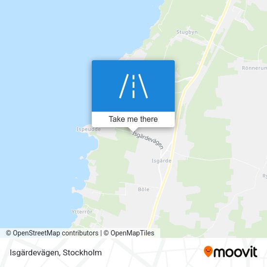 Isgärdevägen map