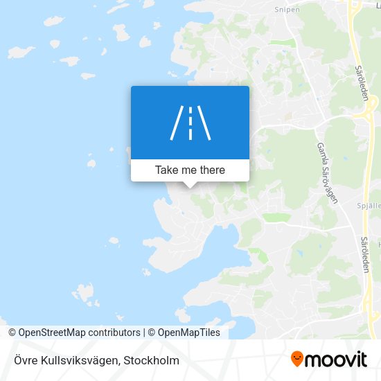 Övre Kullsviksvägen map