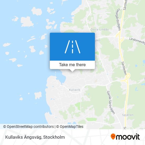 Kullaviks Ängsväg map