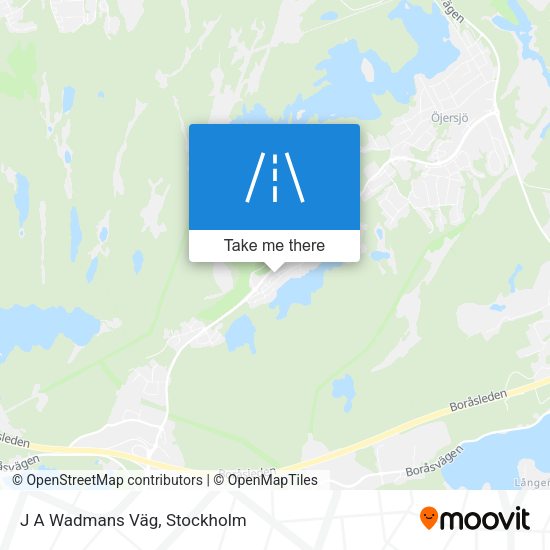 J A Wadmans Väg map
