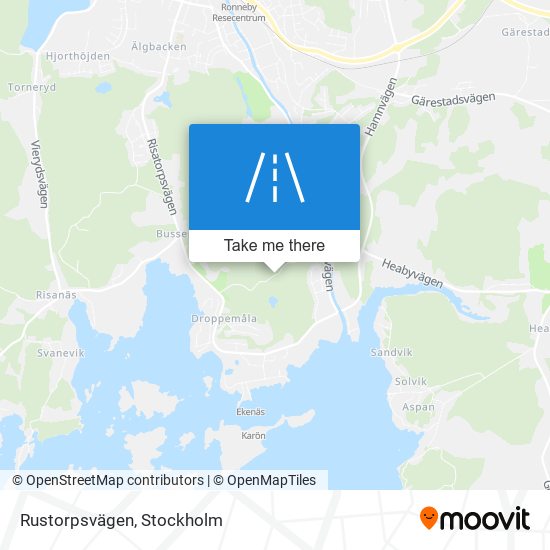 Rustorpsvägen map