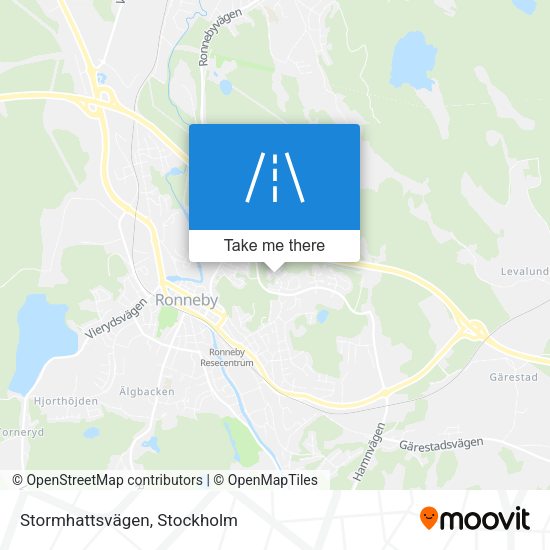 Stormhattsvägen map