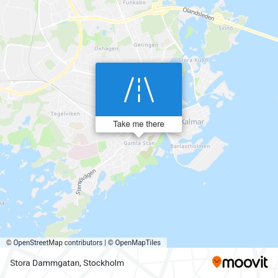 Stora Dammgatan map