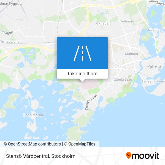 Stensö Vårdcentral map