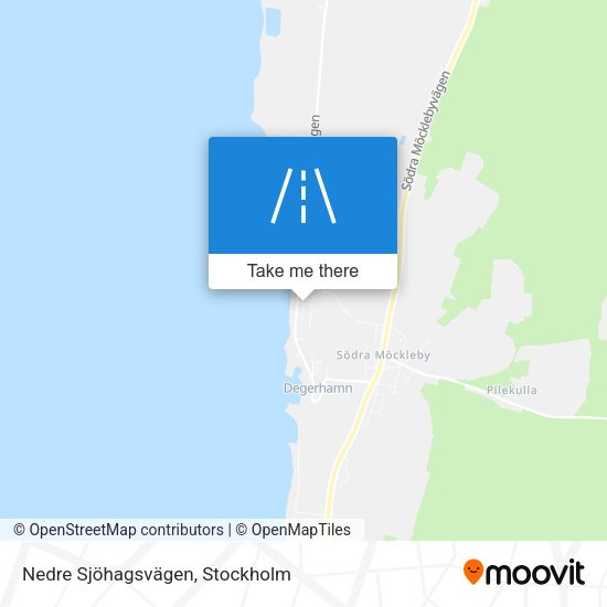 Nedre Sjöhagsvägen map