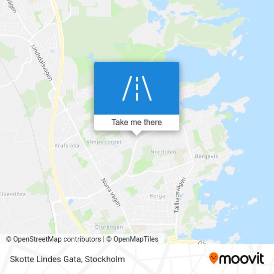 Skotte Lindes Gata map