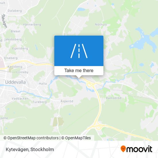 Kytevägen map