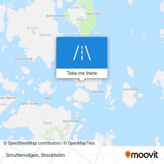 Smuttenvägen map