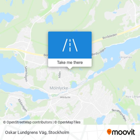 Oskar Lundgrens Väg map