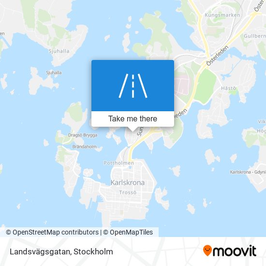 Landsvägsgatan map