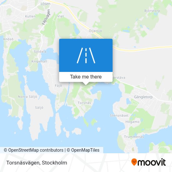 Torsnäsvägen map