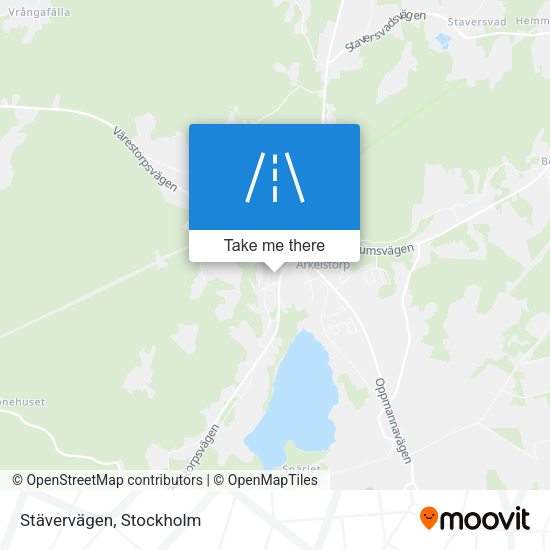 Stävervägen map