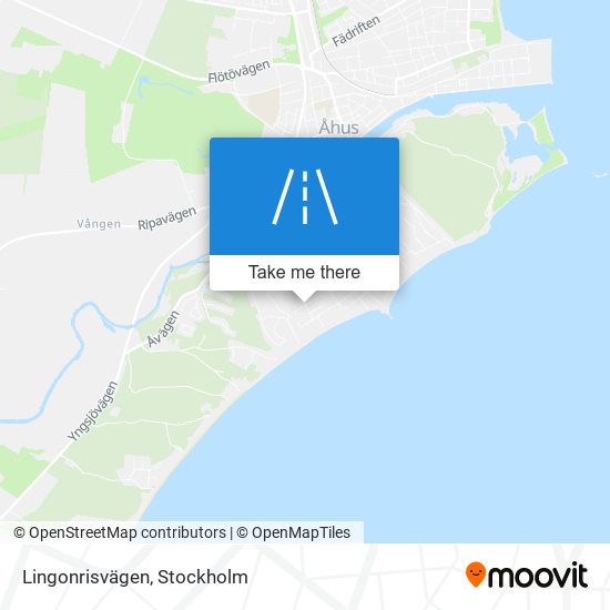 Lingonrisvägen map