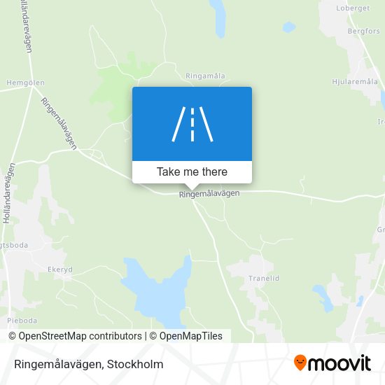 Ringemålavägen map