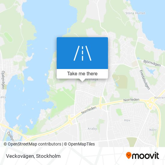 Veckovägen map