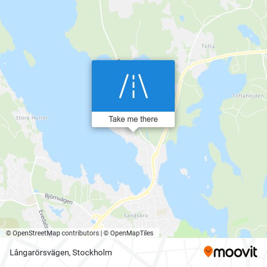 Långarörsvägen map