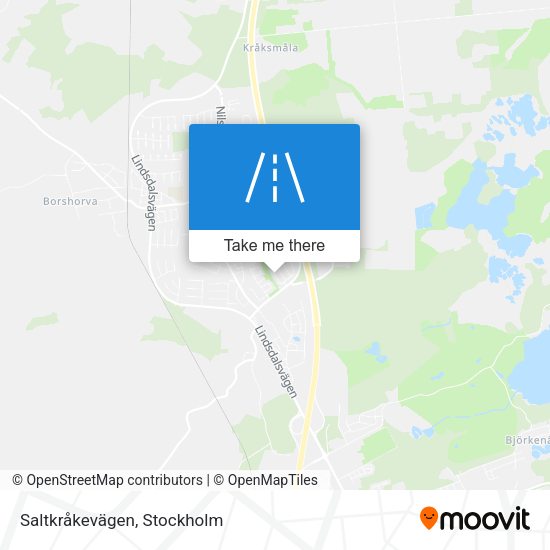 Saltkråkevägen map