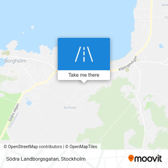 Södra Landborgsgatan map