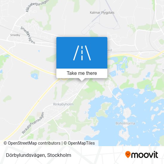 Dörbylundsvägen map