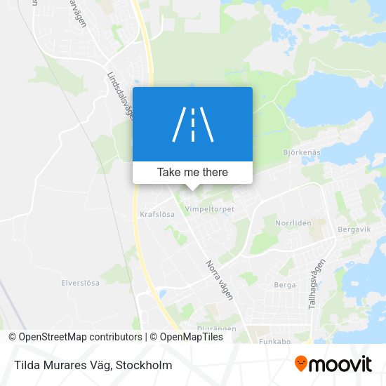 Tilda Murares Väg map