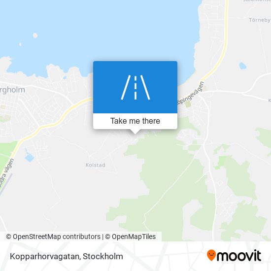 Kopparhorvagatan map