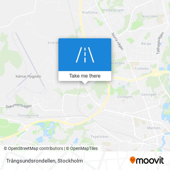 Trångsundsrondellen map