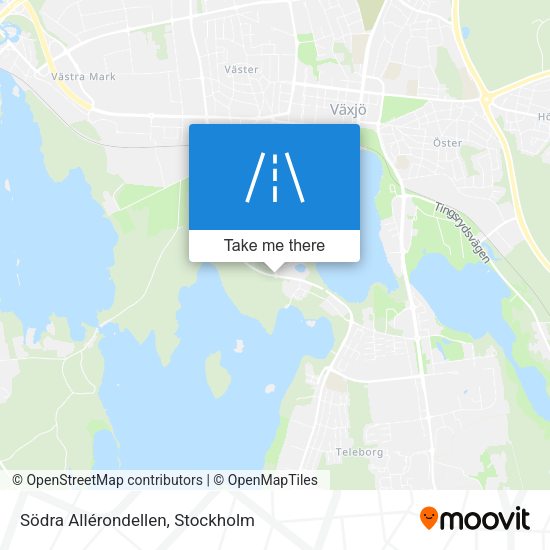 Södra Allérondellen map