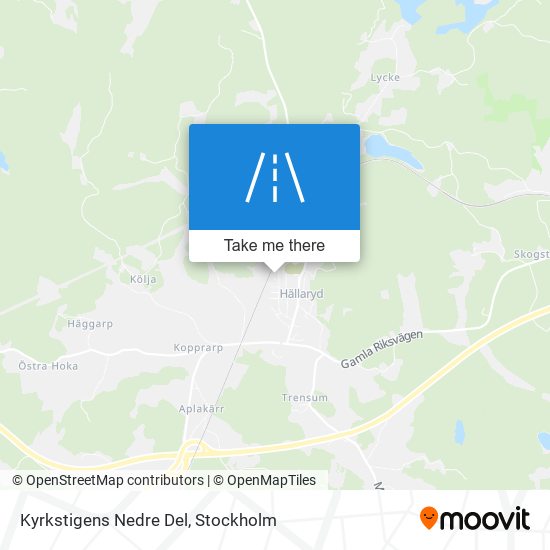 Kyrkstigens Nedre Del map