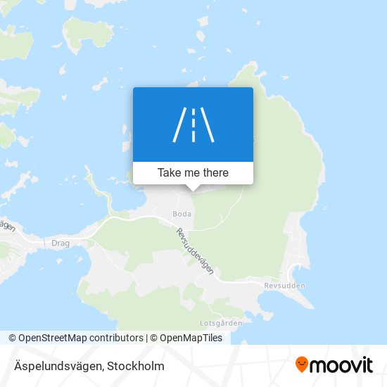 Äspelundsvägen map