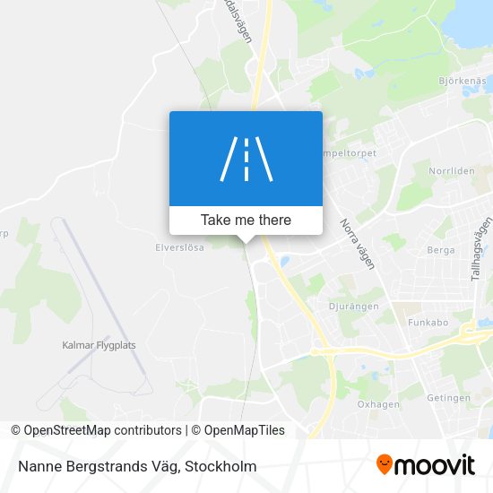 Nanne Bergstrands Väg map