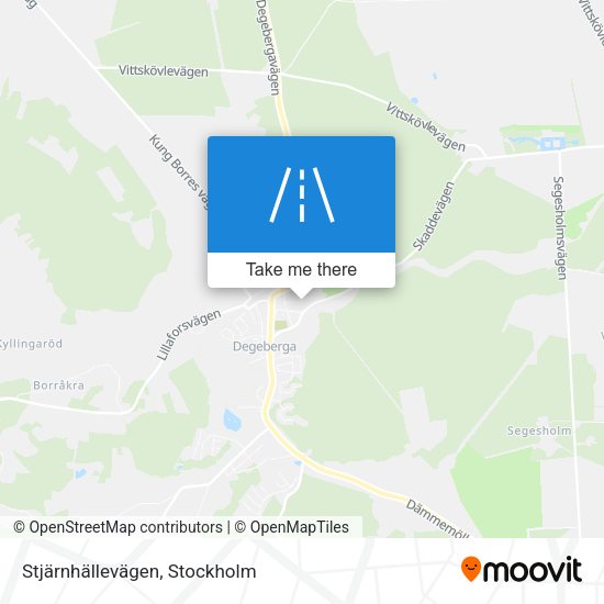 Stjärnhällevägen map