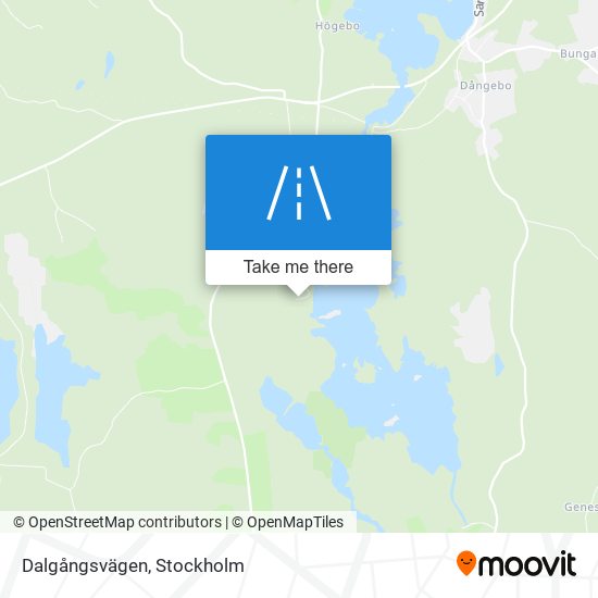 Dalgångsvägen map