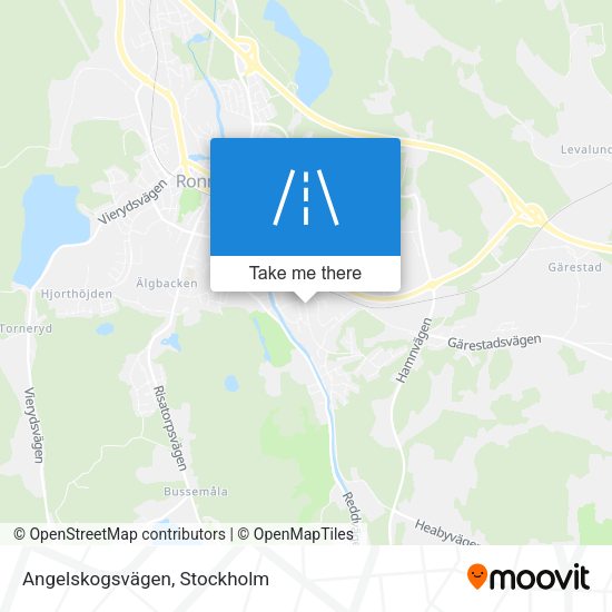 Angelskogsvägen map
