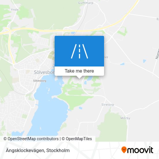 Ängsklockevägen map