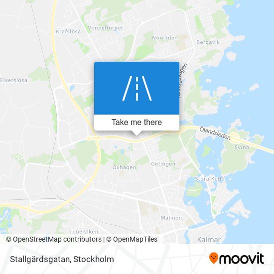 Stallgärdsgatan map