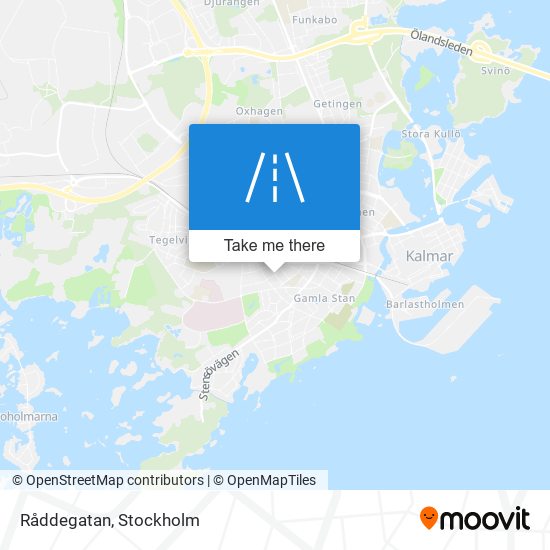 Råddegatan map