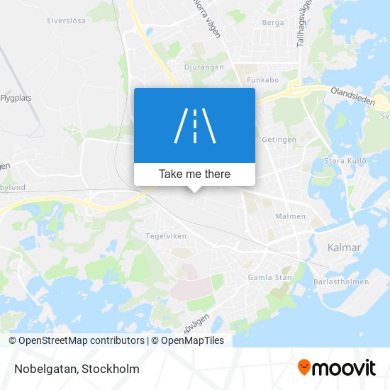 Nobelgatan map