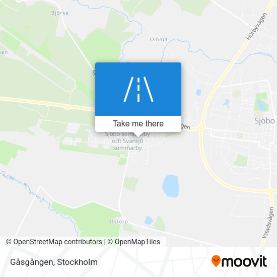 Gåsgången map