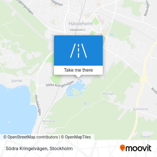 Södra Kringelvägen map