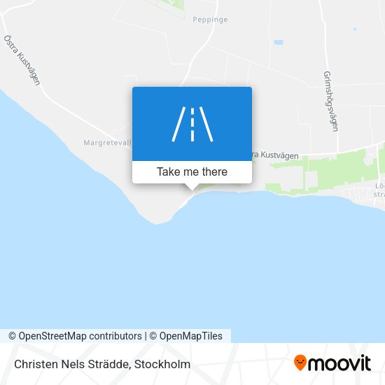 Christen Nels Strädde map