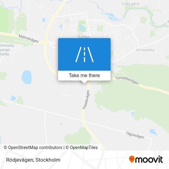 Rödjevägen map