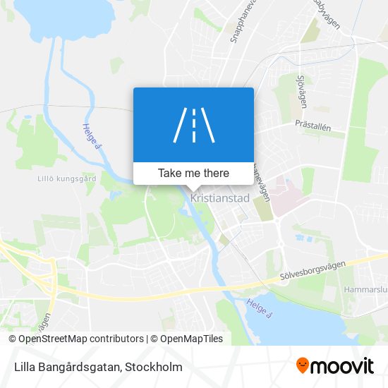 Lilla Bangårdsgatan map