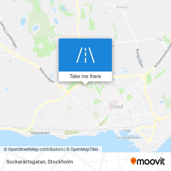 Sockerärtsgatan map